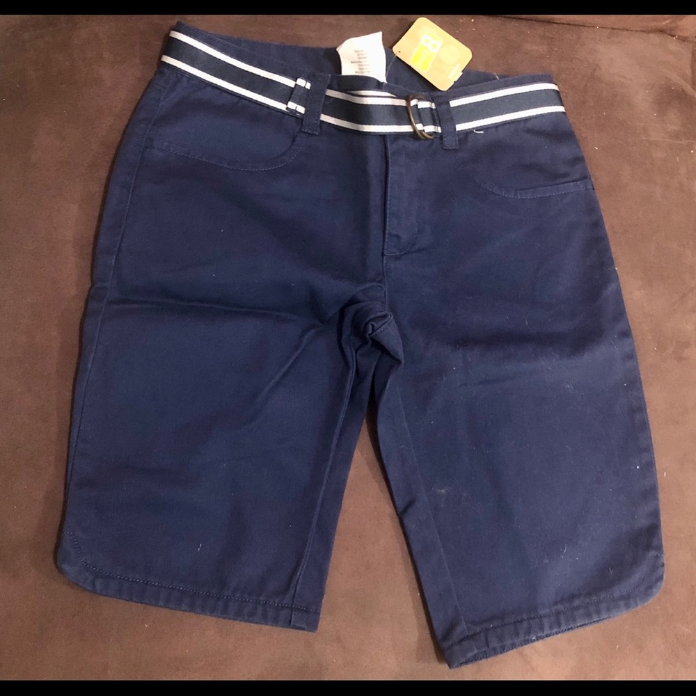 Blue Bermuda shorts